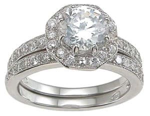 diamond wedding ring sets