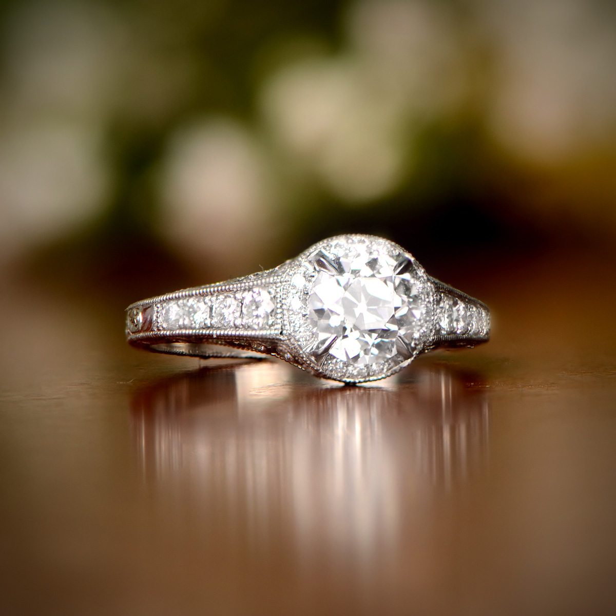 imitation diamond rings